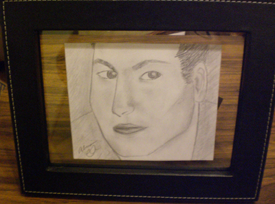Shawn, in Pencil, by Alicia