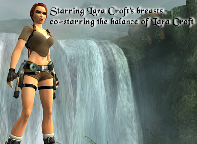 Lara Croft and her charms